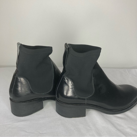 ACNE Black Leather Chelsea Boot - Picture 7 of 8